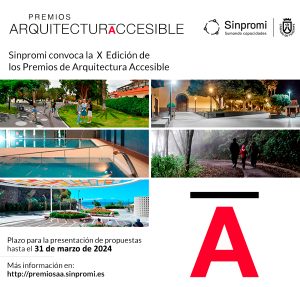 Imagen X convocatoria Premios Arquitectura Accesible