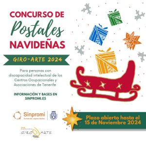 Cartel del concurso de Postales Navideñas